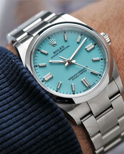 rolex tiffany blue 36|Rolex Oyster Perpetual 36 Uhr: Edelstahl Oystersteel – m126000 .